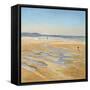 Beach Strollers-Timothy Easton-Framed Stretched Canvas