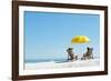 Beach Summer Umbrella-warrengoldswain-Framed Photographic Print