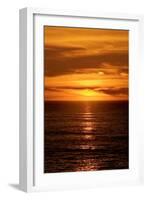 Beach Sunset-Howard Ruby-Framed Photographic Print