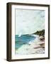 Beach Surf I-Karen Fields-Framed Art Print