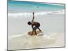 Beach Surfing at Santa Maria on the Island of Sal (Salt), Cape Verde Islands, Africa-R H Productions-Mounted Photographic Print