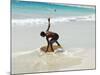 Beach Surfing at Santa Maria on the Island of Sal (Salt), Cape Verde Islands, Africa-R H Productions-Mounted Photographic Print