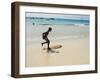 Beach Surfing at Santa Maria on the Island of Sal (Salt), Cape Verde Islands, Africa-R H Productions-Framed Photographic Print