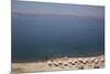 Beach Swimming Area, Crown Plaza Dead Sea Hotel, Dead Sea, Jordan, Middle East-Richard Maschmeyer-Mounted Photographic Print