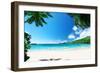 Beach Takamaka, Mahe Island, Seychelles-Iakov Kalinin-Framed Photographic Print