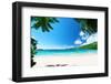 Beach Takamaka, Mahe Island, Seychelles-Iakov Kalinin-Framed Photographic Print