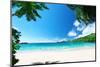 Beach Takamaka, Mahe Island, Seychelles-Iakov Kalinin-Mounted Photographic Print