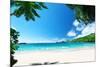 Beach Takamaka, Mahe Island, Seychelles-Iakov Kalinin-Mounted Photographic Print