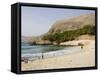 Beach, Tarrafal, Santiago, Cape Verde Islands, Africa-R H Productions-Framed Stretched Canvas