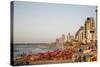 Beach, Tel Aviv, Israel, Middle East-Yadid Levy-Stretched Canvas