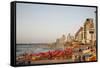 Beach, Tel Aviv, Israel, Middle East-Yadid Levy-Framed Stretched Canvas