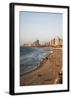 Beach, Tel Aviv, Israel, Middle East-Yadid Levy-Framed Photographic Print