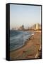 Beach, Tel Aviv, Israel, Middle East-Yadid Levy-Framed Stretched Canvas