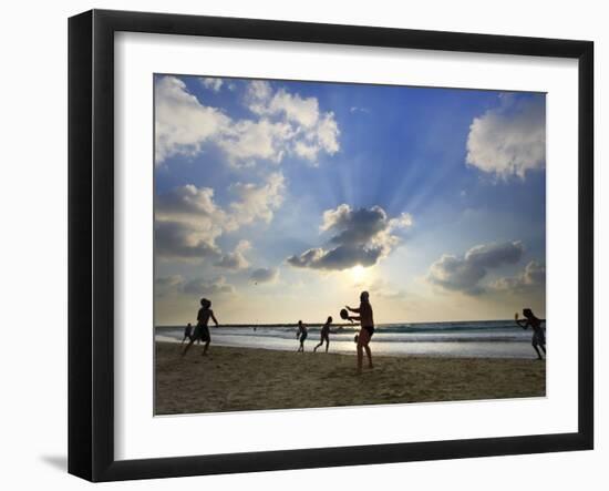 Beach, Tel Aviv, Israel-Michele Falzone-Framed Photographic Print