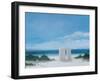 Beach Tent, 2012-Lincoln Seligman-Framed Giclee Print