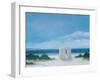 Beach Tent, 2012-Lincoln Seligman-Framed Giclee Print