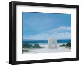 Beach Tent, 2012-Lincoln Seligman-Framed Giclee Print