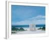 Beach Tent, 2012-Lincoln Seligman-Framed Giclee Print