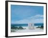 Beach Tent, 2012-Lincoln Seligman-Framed Giclee Print