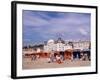 Beach Tents on the Beach, Trouville, Basse Normandie (Normandy), France-Guy Thouvenin-Framed Photographic Print