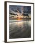 Beach Textures at Sunset in Carlsbad, Ca-Andrew Shoemaker-Framed Premium Photographic Print