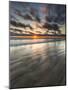 Beach Textures at Sunset in Carlsbad, Ca-Andrew Shoemaker-Mounted Photographic Print