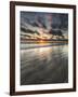 Beach Textures at Sunset in Carlsbad, Ca-Andrew Shoemaker-Framed Photographic Print