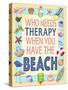 Beach Therapy-Kimura Designs-Stretched Canvas