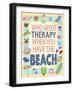 Beach Therapy-Kimura Designs-Framed Giclee Print