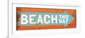 Beach This Way-Elizabeth Medley-Framed Premium Giclee Print