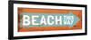 Beach This Way-Elizabeth Medley-Framed Premium Giclee Print