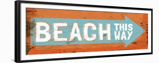 Beach This Way-Elizabeth Medley-Framed Premium Giclee Print