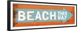 Beach This Way-Elizabeth Medley-Framed Premium Giclee Print