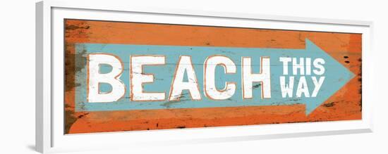 Beach This Way-Elizabeth Medley-Framed Premium Giclee Print