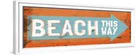 Beach This Way-Elizabeth Medley-Framed Premium Giclee Print