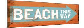 Beach This Way-Elizabeth Medley-Mounted Art Print