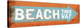 Beach This Way-Elizabeth Medley-Stretched Canvas