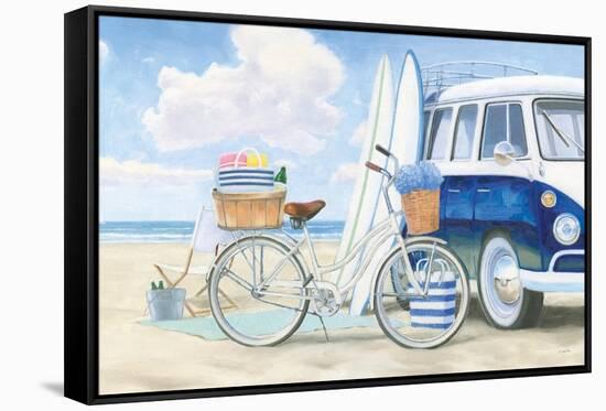 Beach Time I-James Wiens-Framed Stretched Canvas