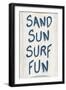 Beach Time V Fun-James Wiens-Framed Art Print