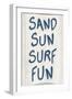 Beach Time V Fun-James Wiens-Framed Art Print