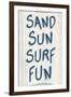 Beach Time V Fun-James Wiens-Framed Art Print