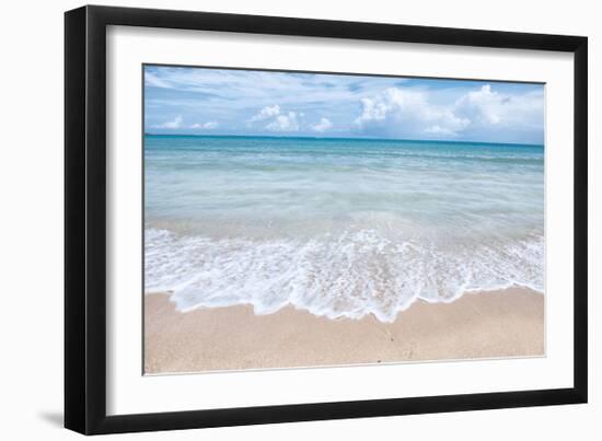 Beach Time-Mary Lou Johnson-Framed Giclee Print