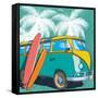 Beach Time-Kimberly Allen-Framed Stretched Canvas
