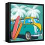 Beach Time-Kimberly Allen-Framed Stretched Canvas