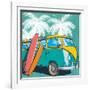 Beach Time-Kimberly Allen-Framed Art Print