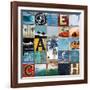 Beach Town-Charlie Carter-Framed Art Print