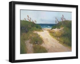 Beach Trail 1-null-Framed Art Print