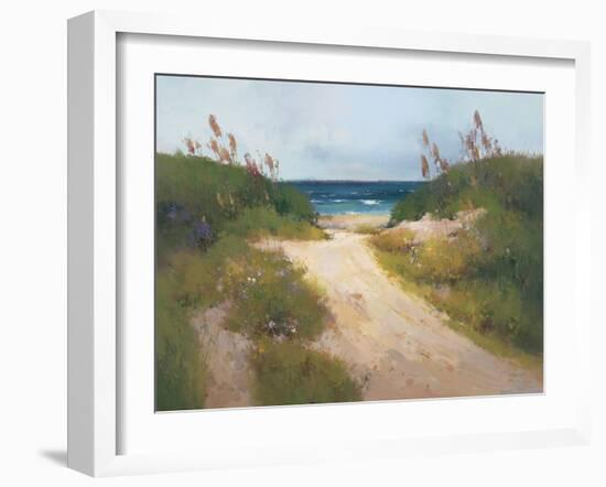 Beach Trail 1-null-Framed Art Print