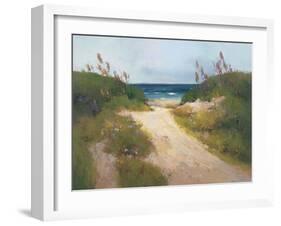 Beach Trail 1-null-Framed Art Print