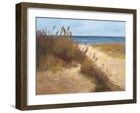 Beach Trail 2-null-Framed Art Print